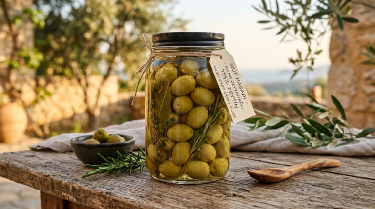 Doğal salamura zeytin - fermantasyon ile kostik işlem farkı